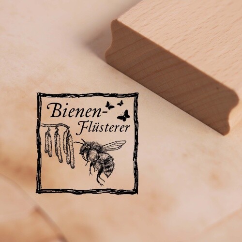 Motivstempel bienenflüsterer - motivstempel,