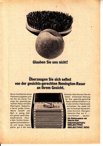 3w6109 alte reklame von 1968 - reklame,