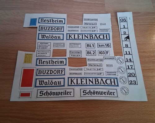 Aufkleber für lgb lehmann - für,