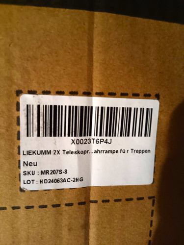 Aluminium teleskoprampe - aluminium,