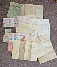 KRAFTFAHRZEUGBRIEF FÜR WARTBURG 311,BAUJAHR 1957 MIT KAUFVERTRAG UND PAPIERE