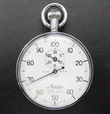 Alte MINERVA Stoppuhr / Stopwatch / Ferrari - Post Berlin - Amsterdam / Ferrari