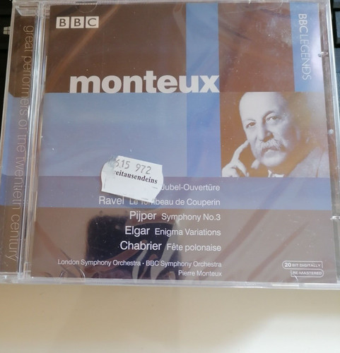 Bbc legends monteux - cd,