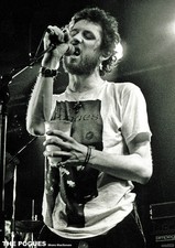 Poster The Pogues - Shane MacGowan Singing ca60x85cm NEU 15382