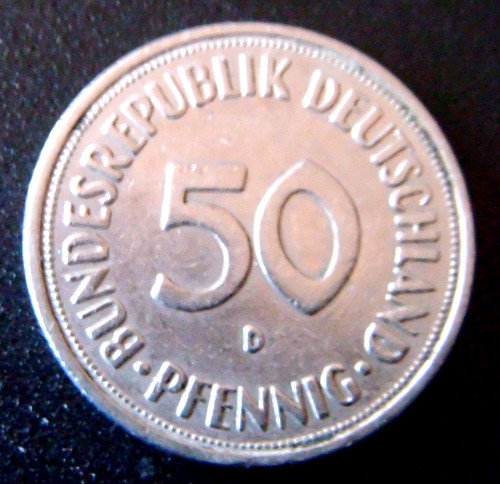 Münze pfennig 1950 - 50,