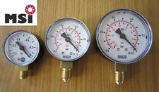 Vakuummeter Manometer vakuum Vacuummeter  -1  bis 0 bar senkrecht waagrecht