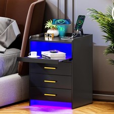 LED Nachttisch Nachtschrank