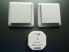 home easy,  2 Funk-Wandtaster (Sender), 1 Funkempfänger(Aktor),  Funkschaltset