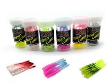 Forellen Gummiköder Set