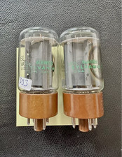 Matched Pair 6L6 Tubes 6L6WGB
