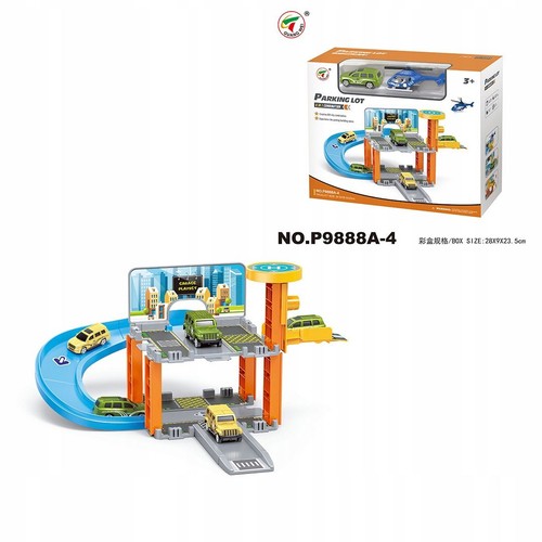 Ebenen parkhaus auto - parkhaus,
