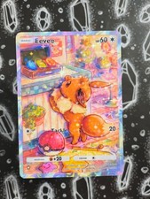 Eevee / Evoli | Stars Holo Full Art | Pokémon TCG Pocket Custom Fan Karte
