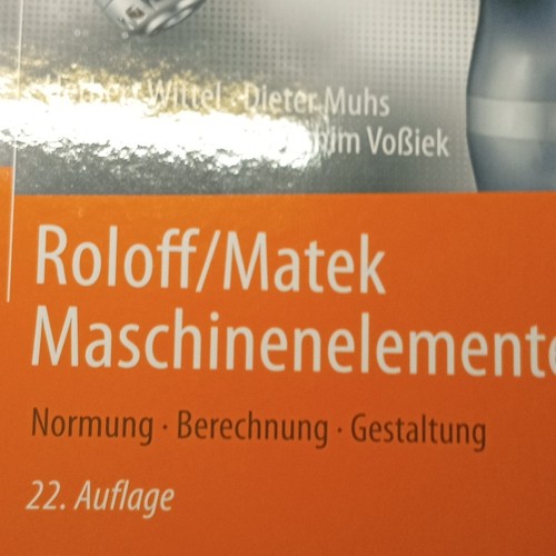 Roloff matek maschinenelemente - roloff/matek,