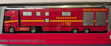 Herpa Scania R TL SZ 1:87 Einsatzleitung Feuerwehr Sammler Deko