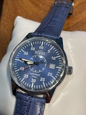 Liv Morris Uhr Herren Automatisch, Leder