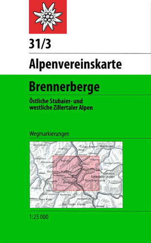 Dav alpenvereinskarte 3 - dav, 31/3
