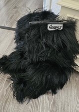 Fellboots Winter Schwarz Gr