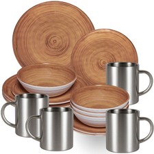 Melamin Geschirrset 4 Personen