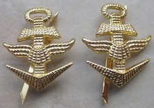 Marinefliegerdienst Verwendungsabzeichen  für Schulterklappen Bundesmarine Bw