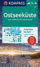Kompass wanderkarten set 724 - kompass,