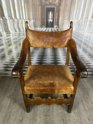 Massiver barock sessel 1720 - massiver,