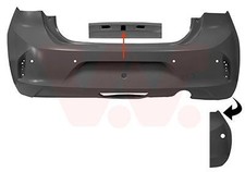 VAN WEZEL Heckstoßstange