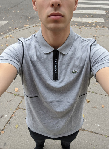 Lacoste sport poloshirt grau - lacoste,