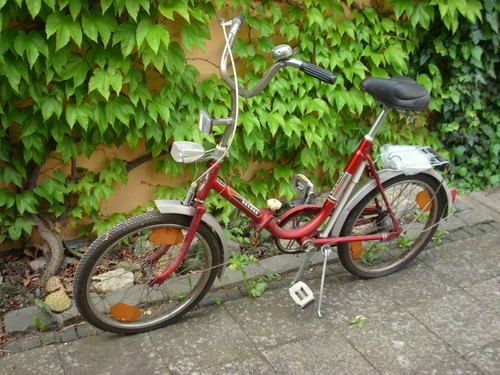 Record klapprad 70er - record,