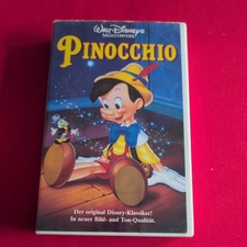 PINOCCHIO Walt Disney Meisterwerke VHS  