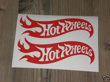 Hotwheels aufkleber custom - 2x,