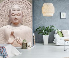 3D Buddha Statue Q9888 Tapete Wandgemälde Fototapete Selbstklebend Kay