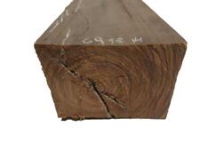 Zebrano Holz Balken rustikal drechseln 69x18x14cm