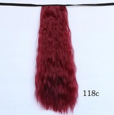 Haarverlängerung gewellt Zopf