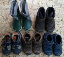 Winterschuhe Gr. 21 Klettverschluss Elefanten Richter Winterstiefel Regen Leder