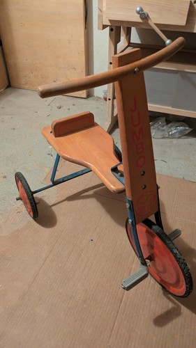Holz dreirad vintage ddr - vintage, als