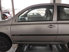 Nissan Micra K12 Tür vorn links Fahrertür KY0 Sportysilver 3-Türer BJ2005