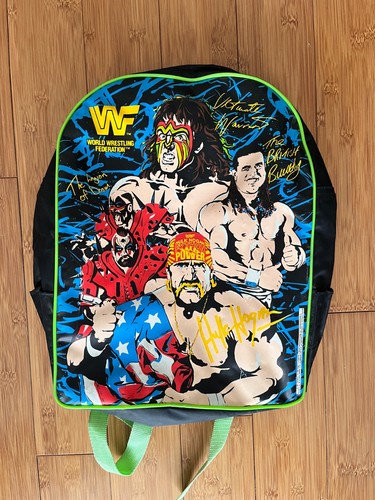Vintage wwf wwe rucksack - wwf,