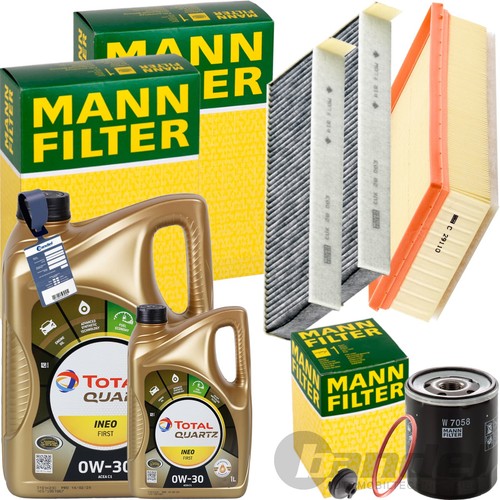 Mann inspektionspaket total - mann, inspektionspaket+6l