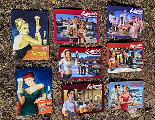 Große sammlung von budweiser - große,