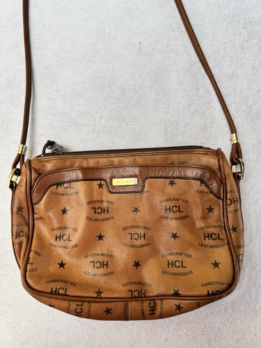 Vintage hcl ledertasche - ledertasche, w