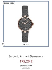 emporio armani damen uhr