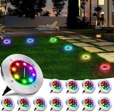 12x LED Solarleuchte