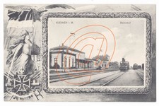Ak BAD KLEINEN 1915 - Bahnhof Lok Patriotik - Mecklenburg Nordwestmecklenburg