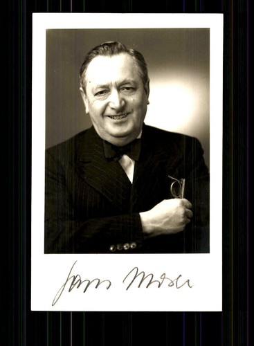 Hans moser autogrammkarte - hans,