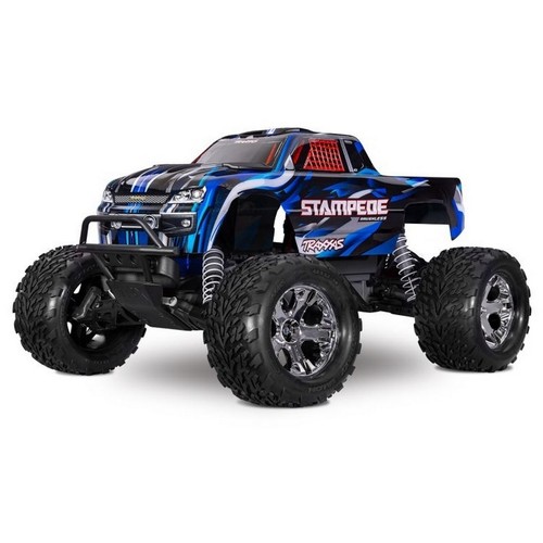 Traxxas 36354 blue stampede - traxxas, 36354-4-blue