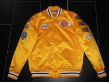 LA Lakers NBA Bomberjacke Final 2010 Mitchell & Ness Gr. M gelb