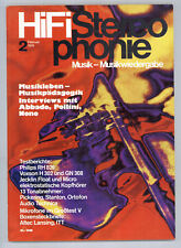 HiFi Sterophonie 1974-2 Philips RK 829, Voxson H 302, Jecklin Float, Micro MX-1