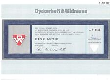 Dyckerhoff & Widmann 50DM München 1970  DYWIDAG