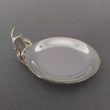 Schale mit Katze Silber