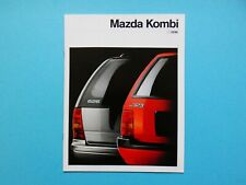 Prospekt / Katalog / Broschüre - Mazda 323 (BG) und 626 (GE) - Kombi - 10/94
